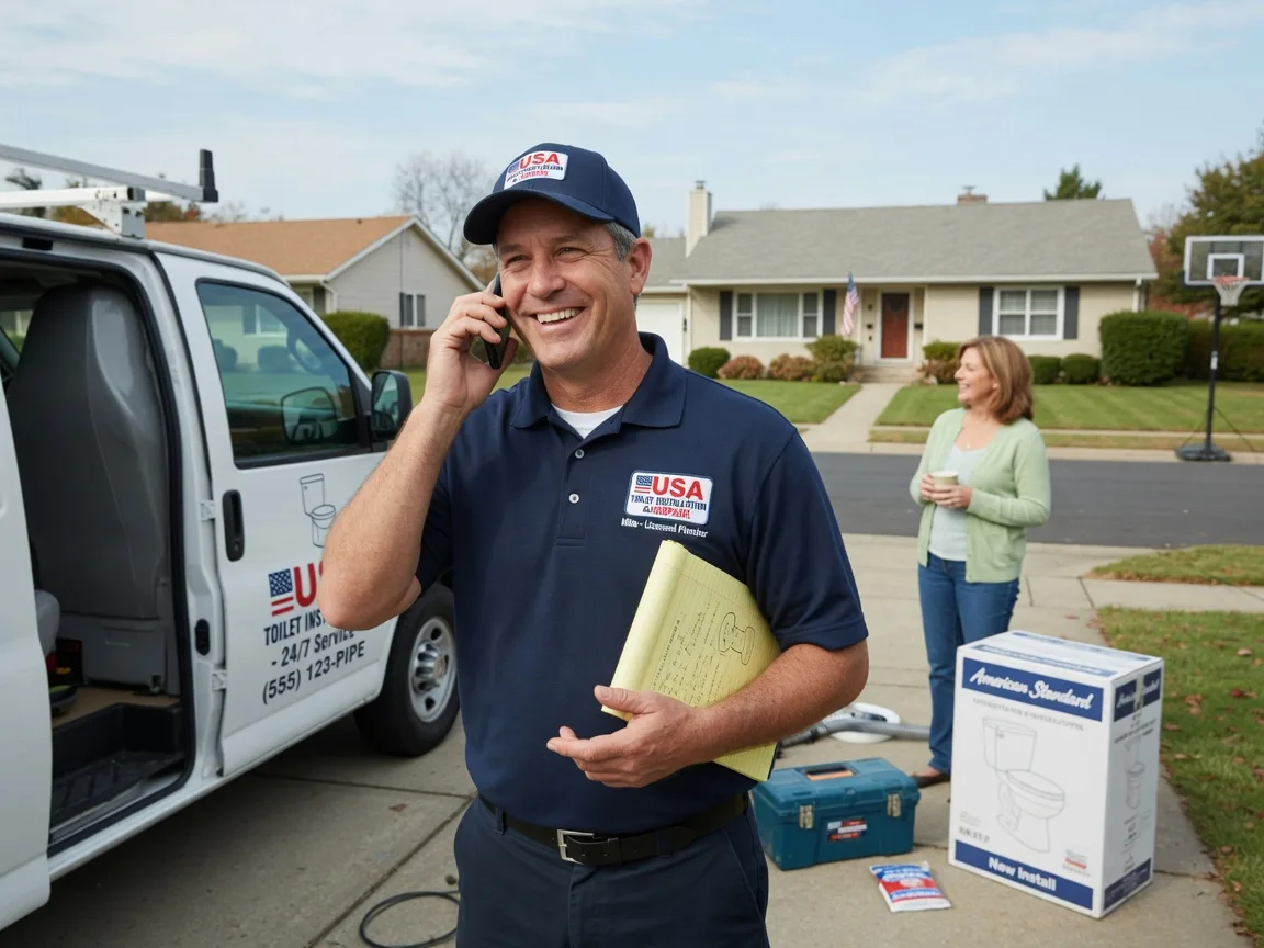 Toilet Installation Goose Lake, IA FAQs